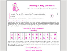 Tablet Screenshot of newbornlittleladies.com